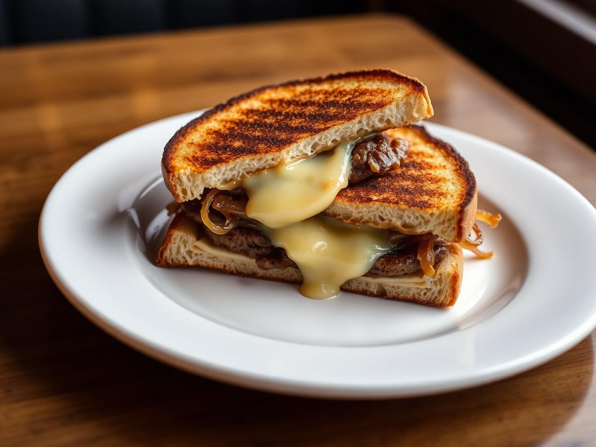 Kids Grilled Cheese with Hashbrowns